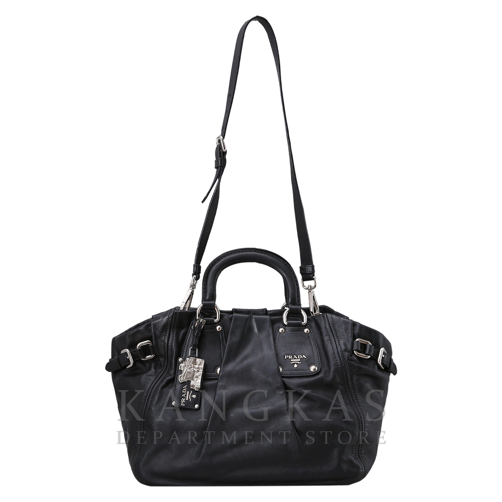 PRADA(USED)프라다 레더 토트겸 숄더백