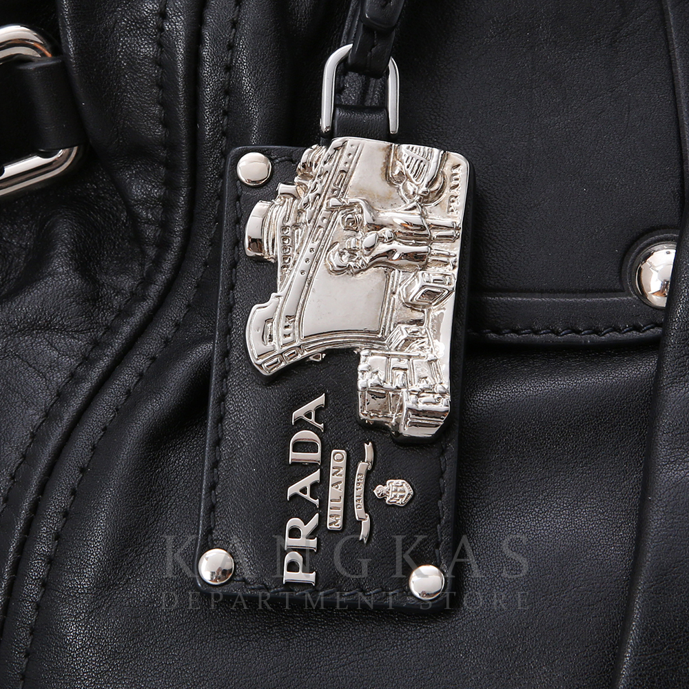 PRADA(USED)프라다 레더 토트겸 숄더백