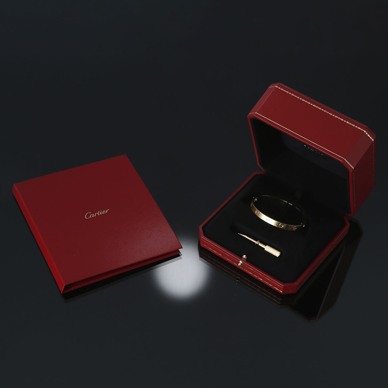 CARTIER(USED)까르띠에 러브 브레이슬릿 #17