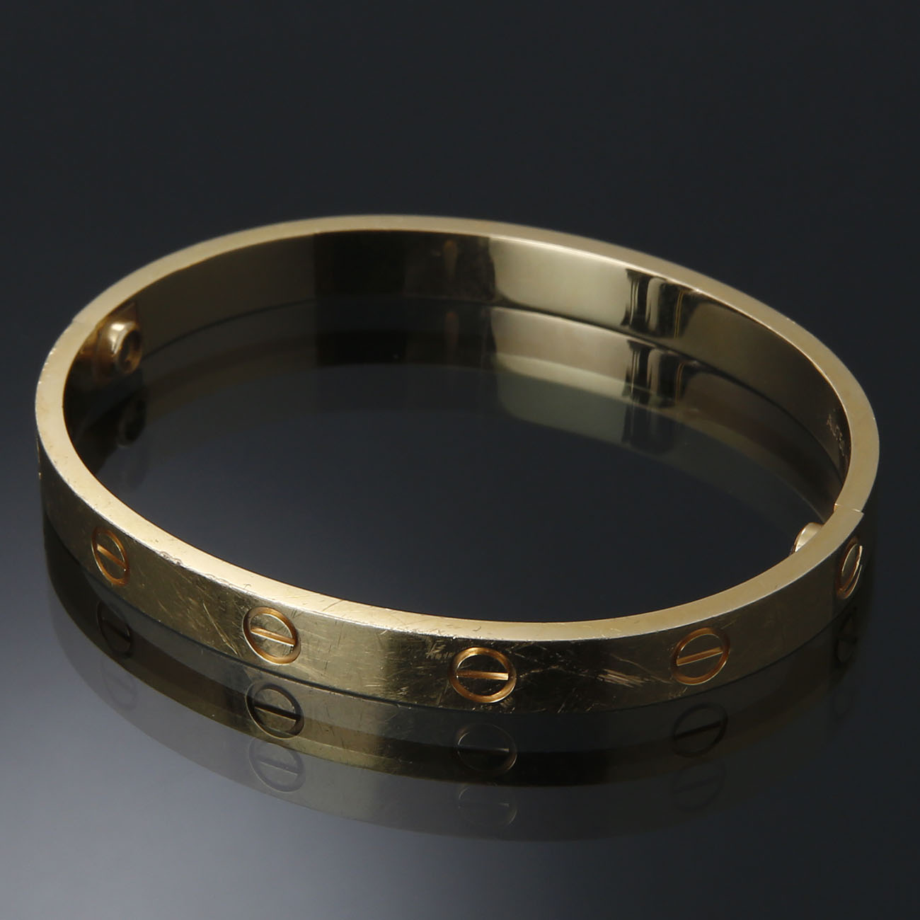 CARTIER(USED)까르띠에 러브 브레이슬릿 #17