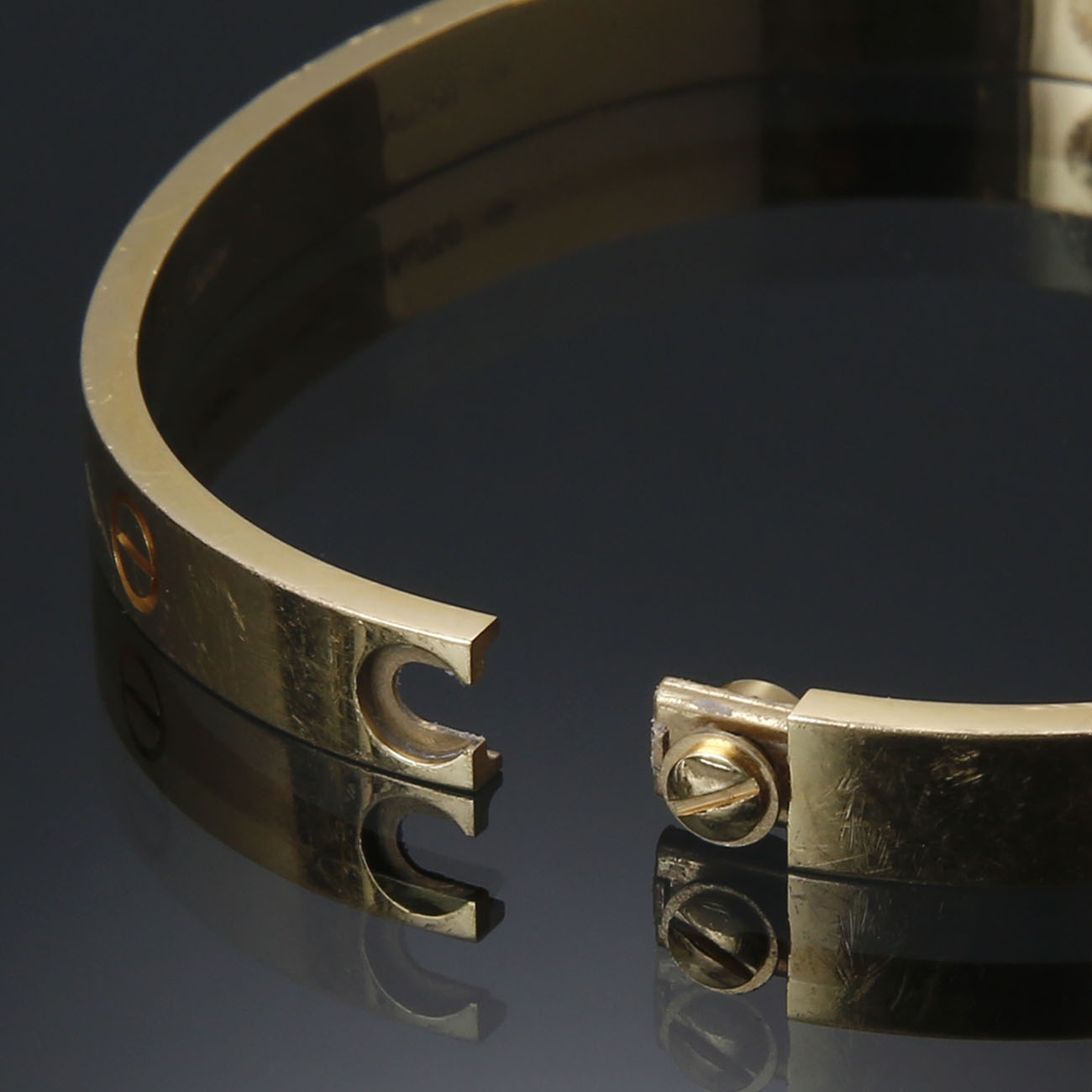 CARTIER(USED)까르띠에 러브 브레이슬릿 #17