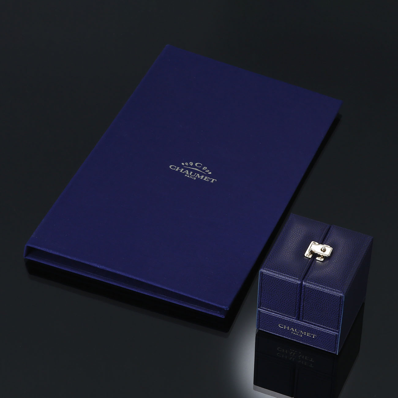 CHAUMET(USED)쇼메 JOSEPHINE AUBE PRINTANIERE 웨딩밴드 49#