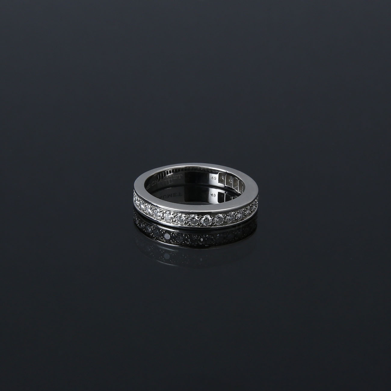 CHAUMET(USED)쇼메 JOSEPHINE AUBE PRINTANIERE 웨딩밴드 49#