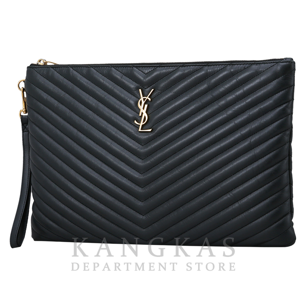 Yves Saint Laurent(USED)생로랑 모노그램 쉐브론 클러치