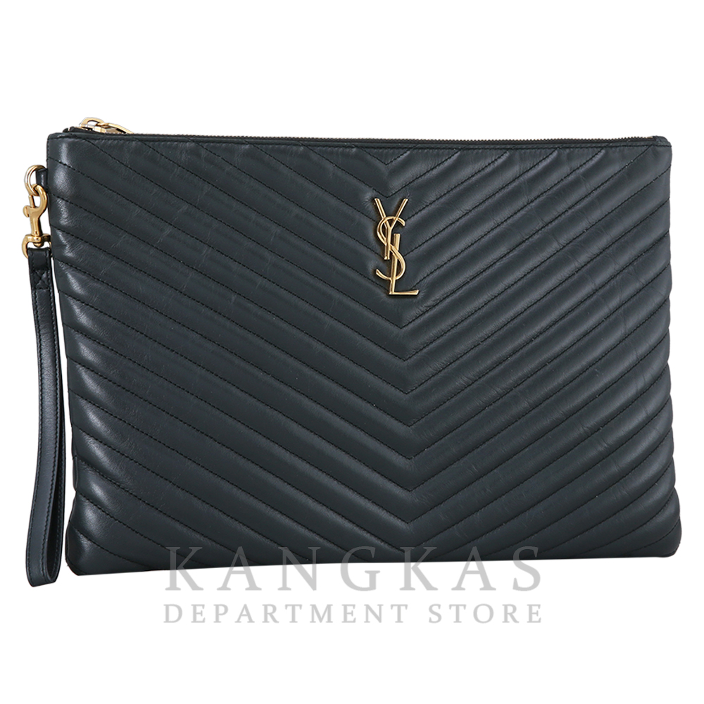 Yves Saint Laurent(USED)생로랑 모노그램 쉐브론 클러치