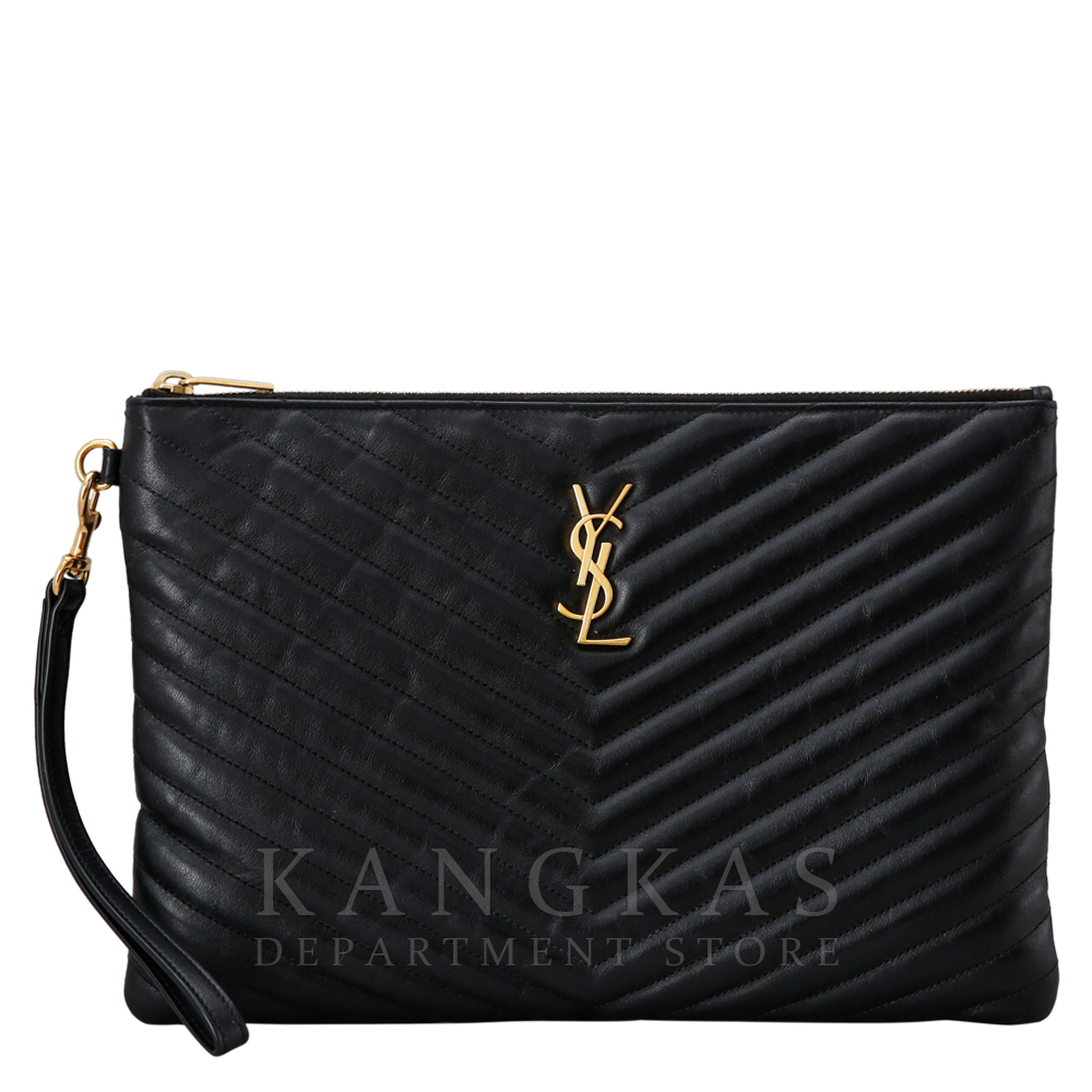 Yves Saint Laurent(USED)생로랑 모노그램 쉐브론 클러치