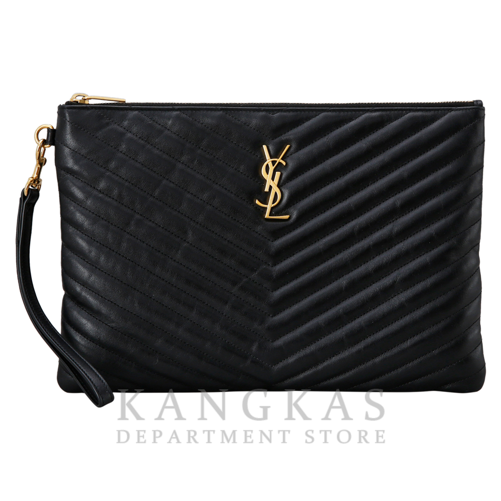Yves Saint Laurent(USED)생로랑 모노그램 쉐브론 클러치