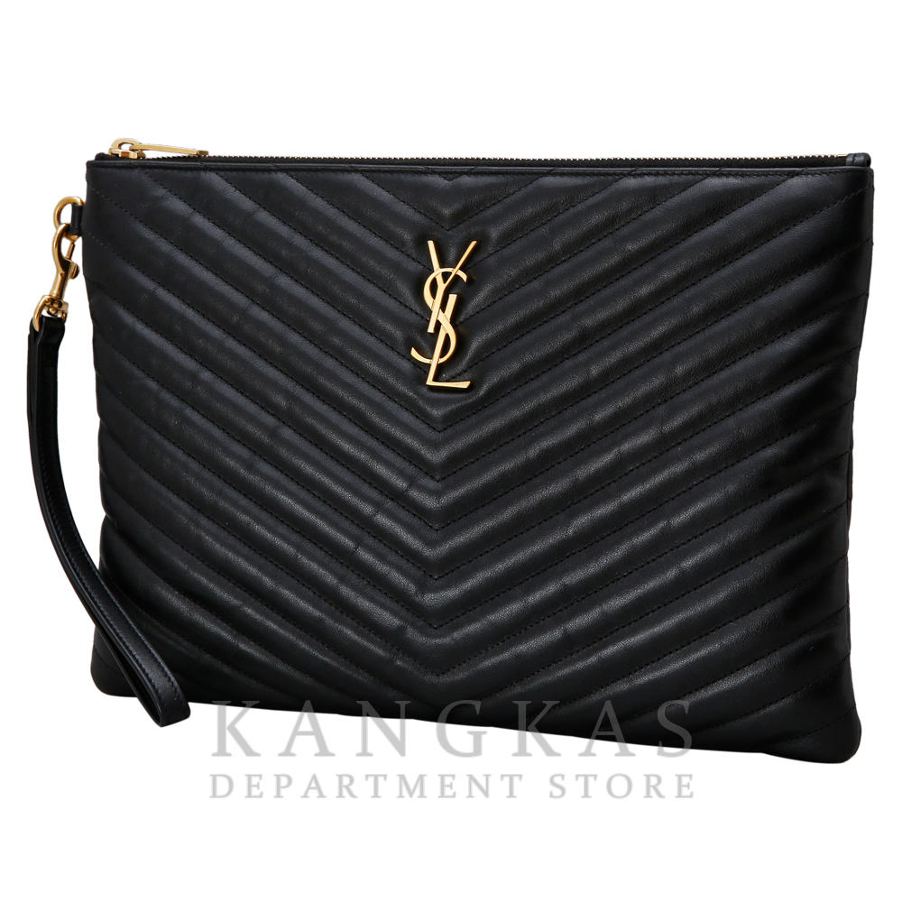 Yves Saint Laurent(USED)생로랑 모노그램 쉐브론 클러치