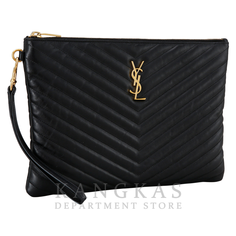 Yves Saint Laurent(USED)생로랑 모노그램 쉐브론 클러치