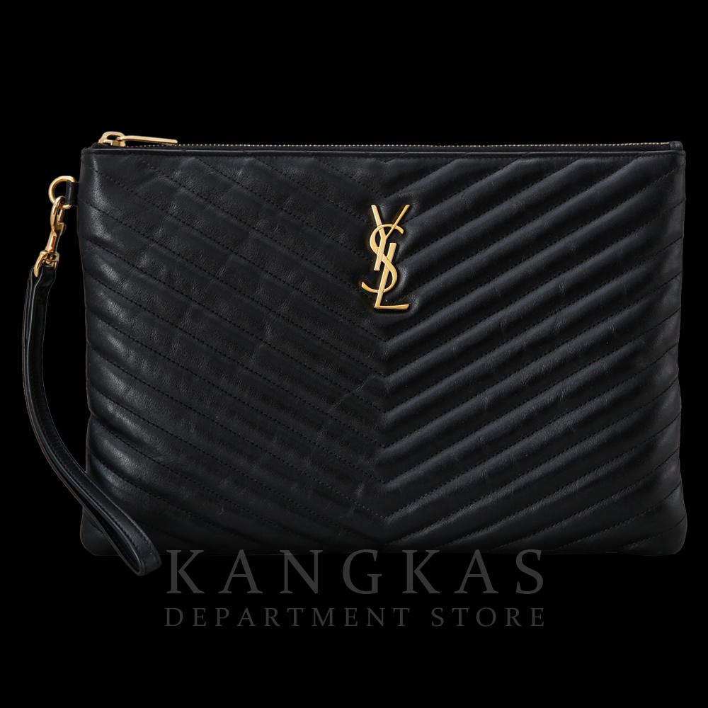 Yves Saint Laurent(USED)생로랑 모노그램 쉐브론 클러치