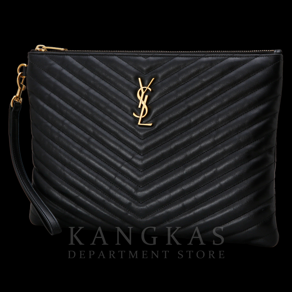 Yves Saint Laurent(USED)생로랑 모노그램 쉐브론 클러치