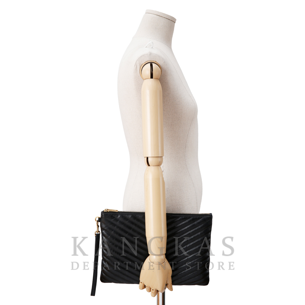 Yves Saint Laurent(USED)생로랑 모노그램 쉐브론 클러치