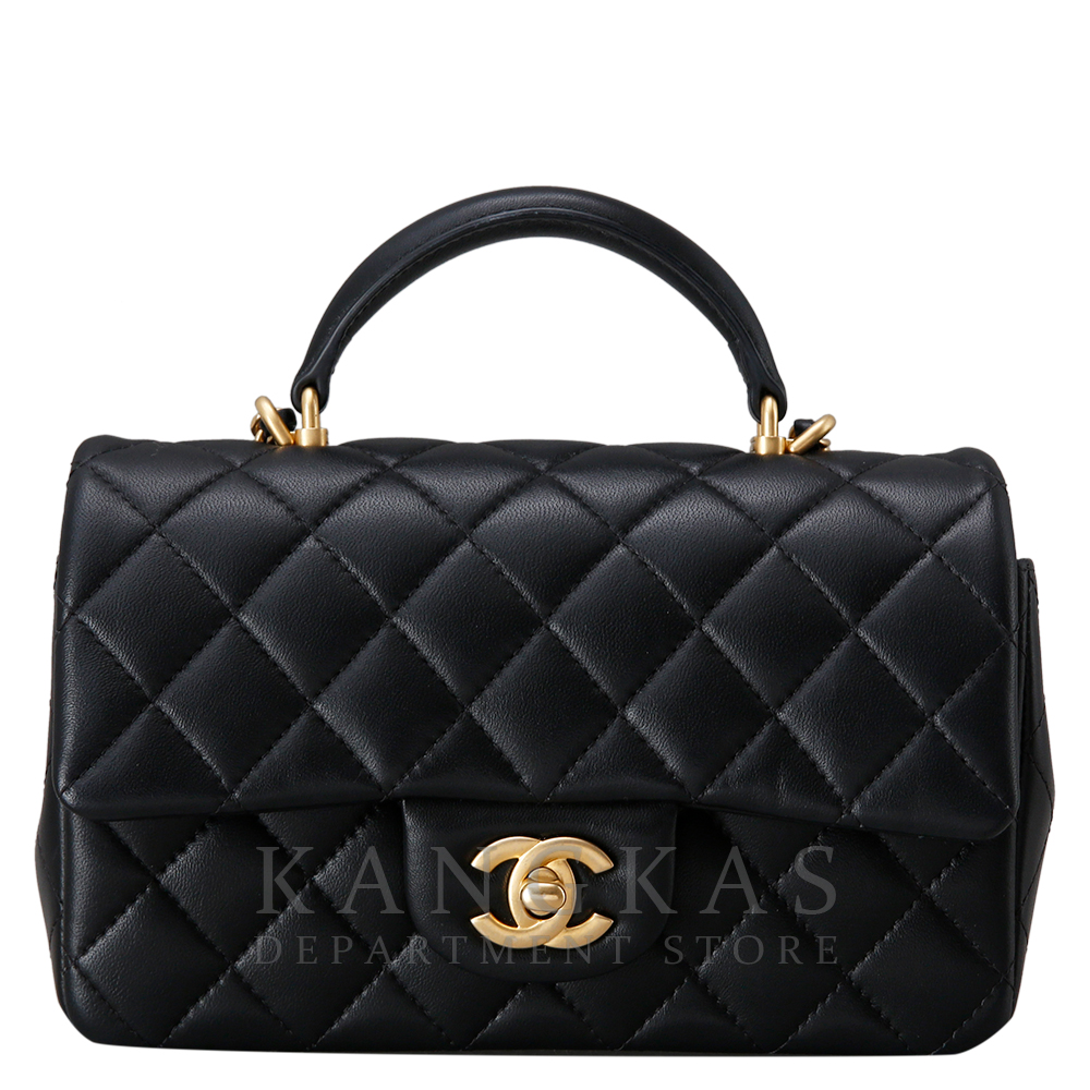 CHANEL(USED)샤넬 뉴미니 탑핸들 크로스백