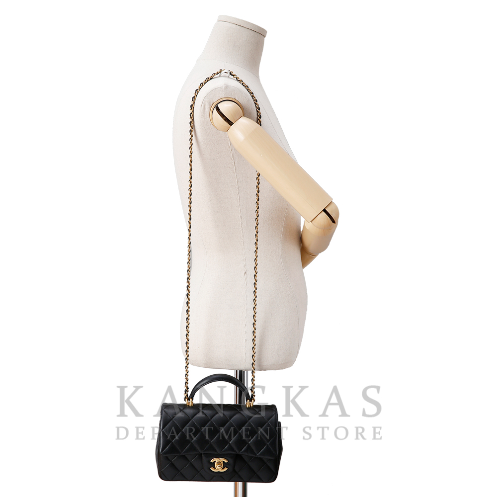 CHANEL(USED)샤넬 뉴미니 탑핸들 크로스백