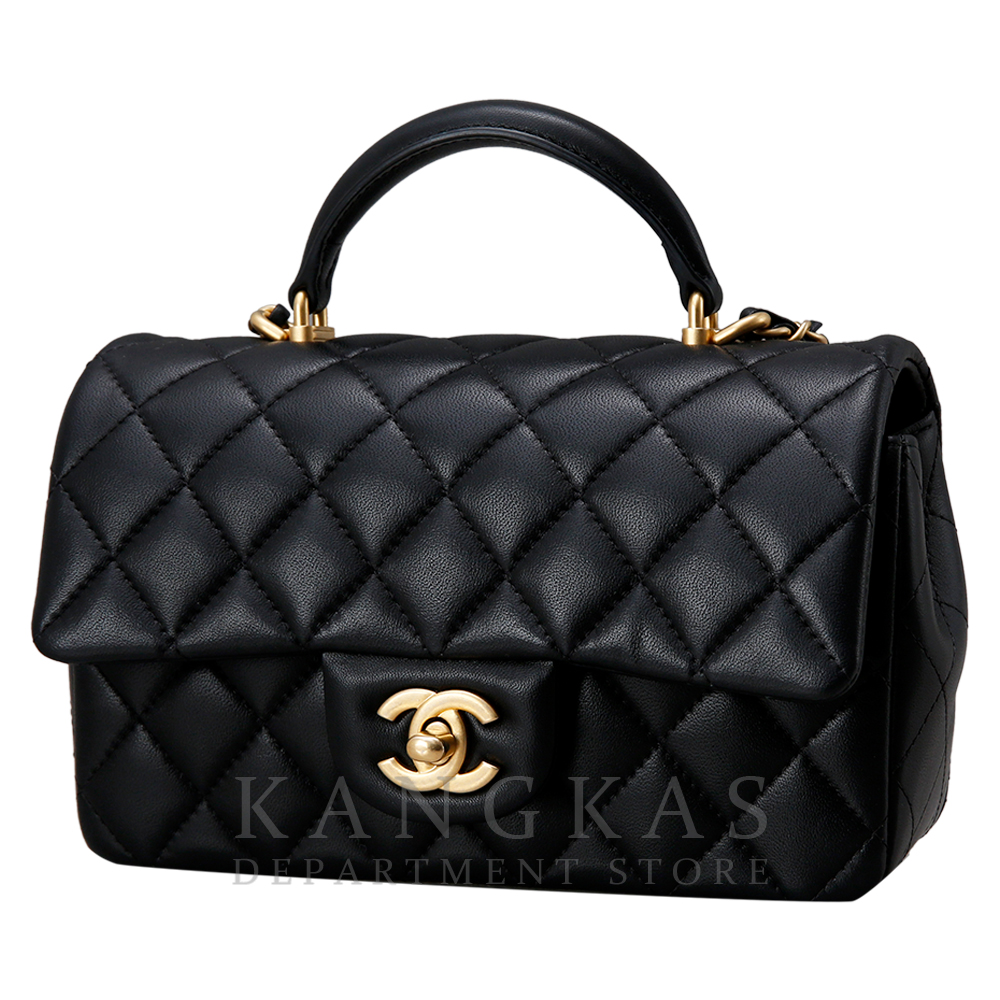 CHANEL(USED)샤넬 뉴미니 탑핸들 크로스백