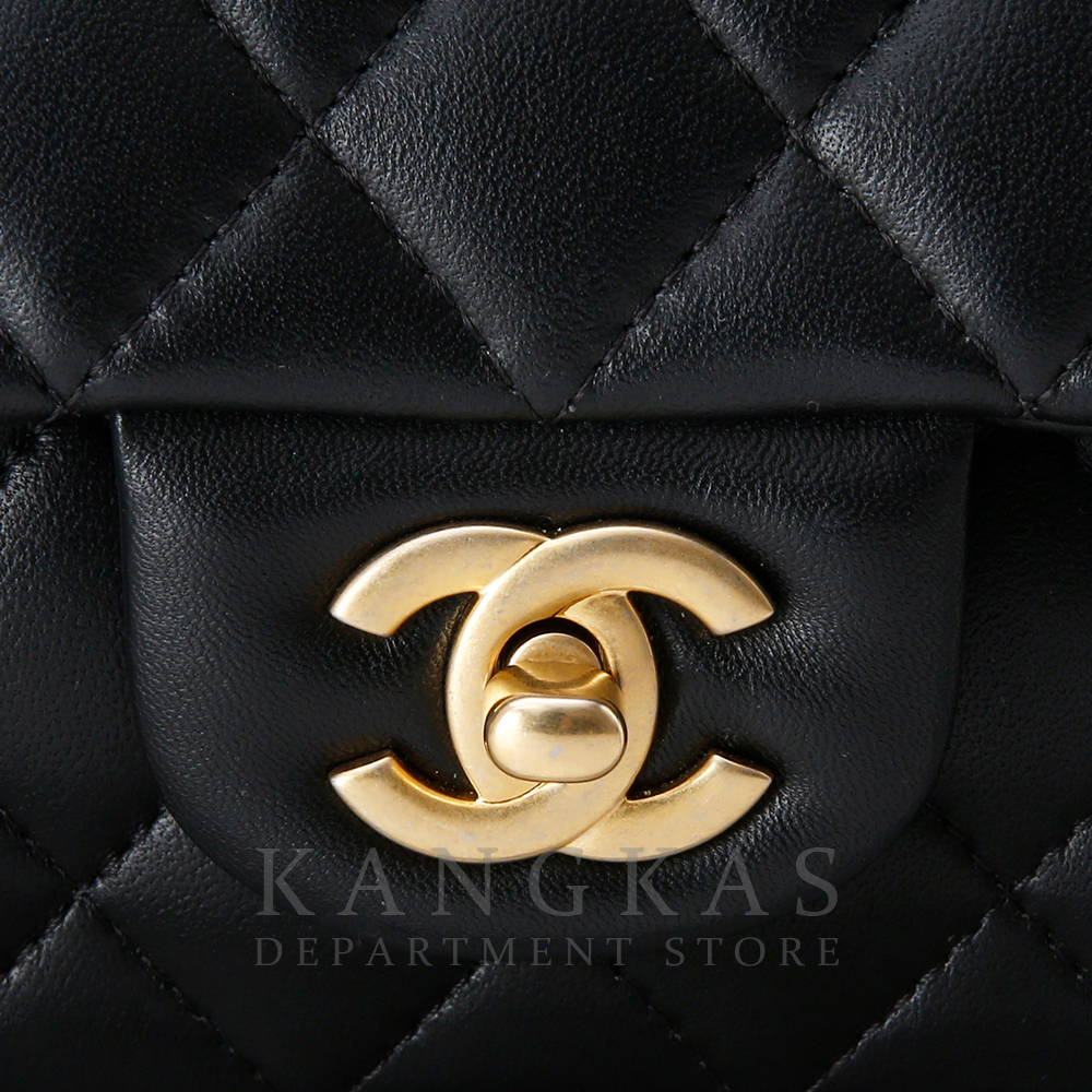 CHANEL(USED)샤넬 뉴미니 탑핸들 크로스백