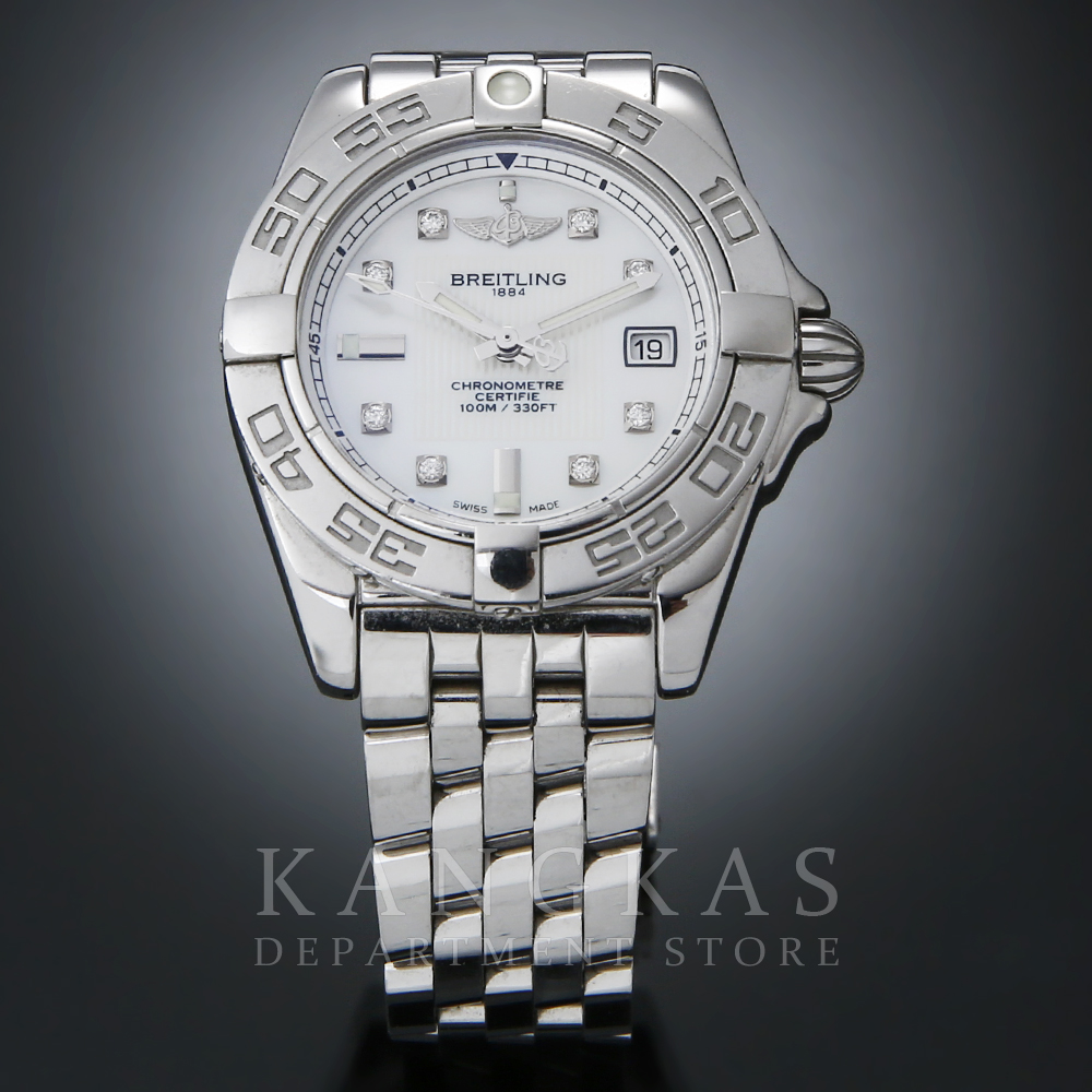 BREITLING(USED)브라이틀링 갈라틱32 레이디 다이아 쿼츠