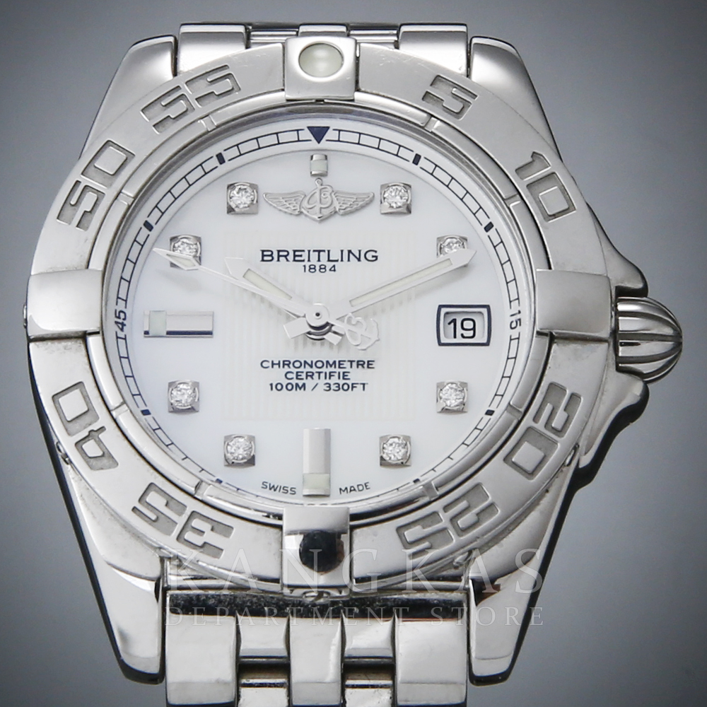 BREITLING(USED)브라이틀링 갈라틱32 레이디 다이아 쿼츠