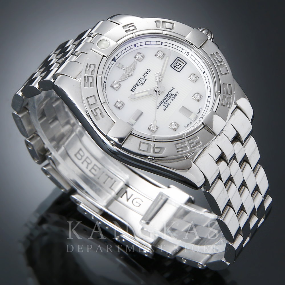 BREITLING(USED)브라이틀링 갈라틱32 레이디 다이아 쿼츠