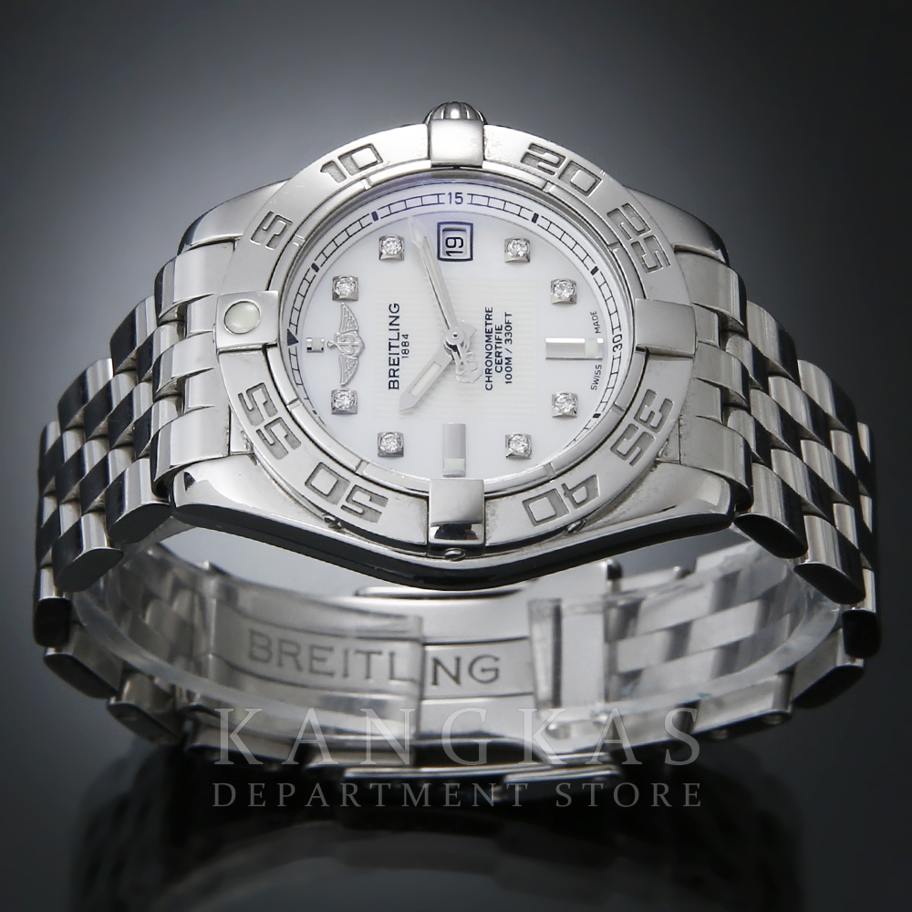 BREITLING(USED)브라이틀링 갈라틱32 레이디 다이아 쿼츠