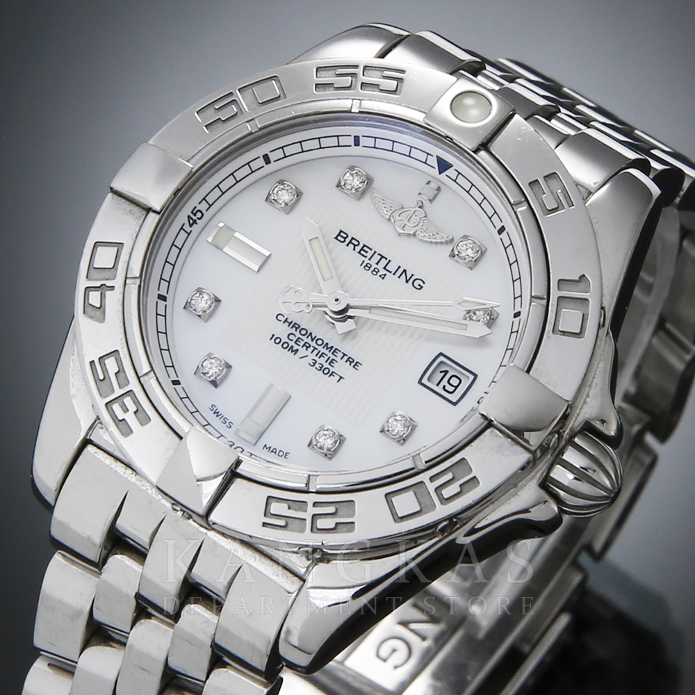 BREITLING(USED)브라이틀링 갈라틱32 레이디 다이아 쿼츠