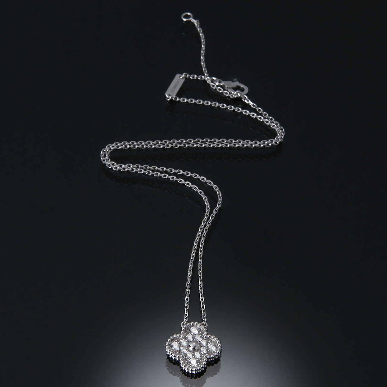 Van Cleef & Arpels(USED) 반클리프앤아펠  알함브라 다이아 네크리스
