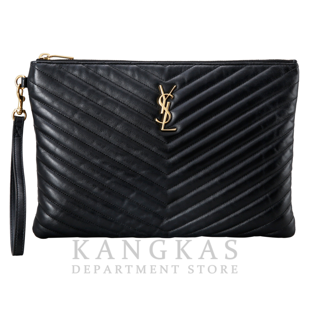 Yves Saint Laurent(USED)생로랑 모노그램 쉐브론 클러치