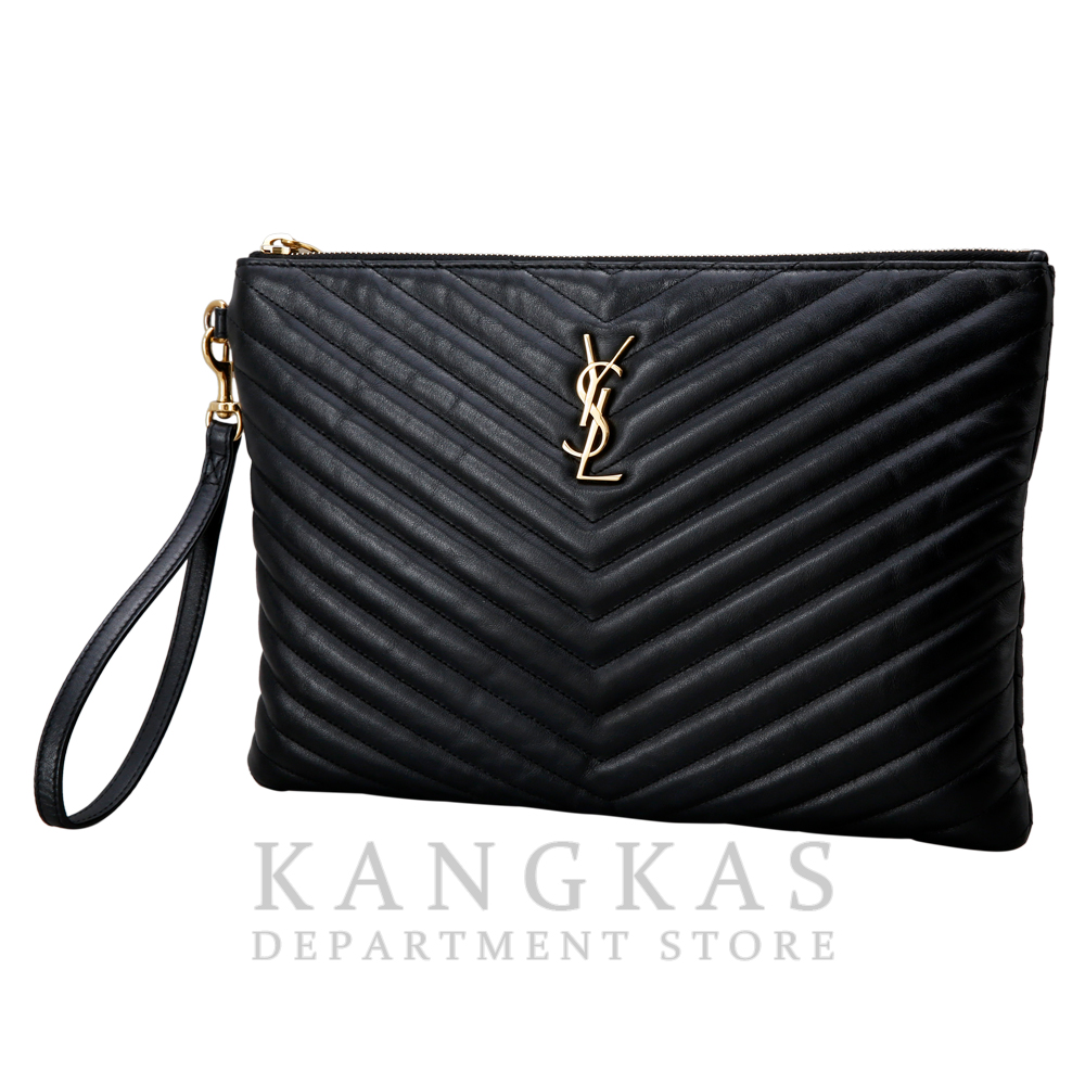 Yves Saint Laurent(USED)생로랑 모노그램 쉐브론 클러치
