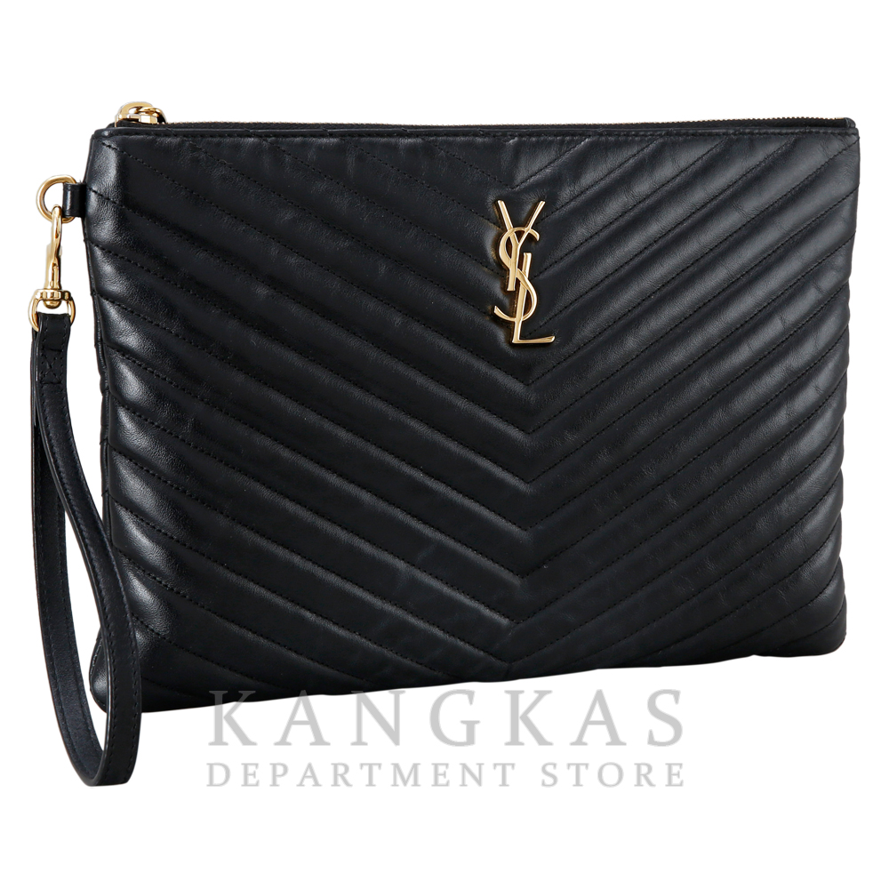 Yves Saint Laurent(USED)생로랑 모노그램 쉐브론 클러치
