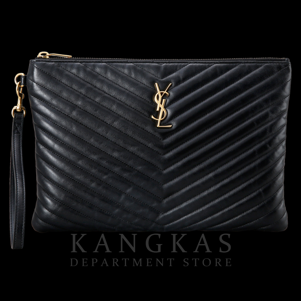 Yves Saint Laurent(USED)생로랑 모노그램 쉐브론 클러치