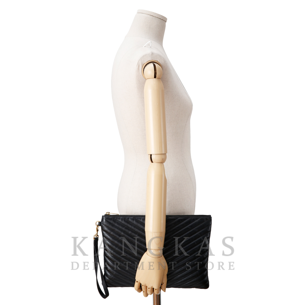 Yves Saint Laurent(USED)생로랑 모노그램 쉐브론 클러치