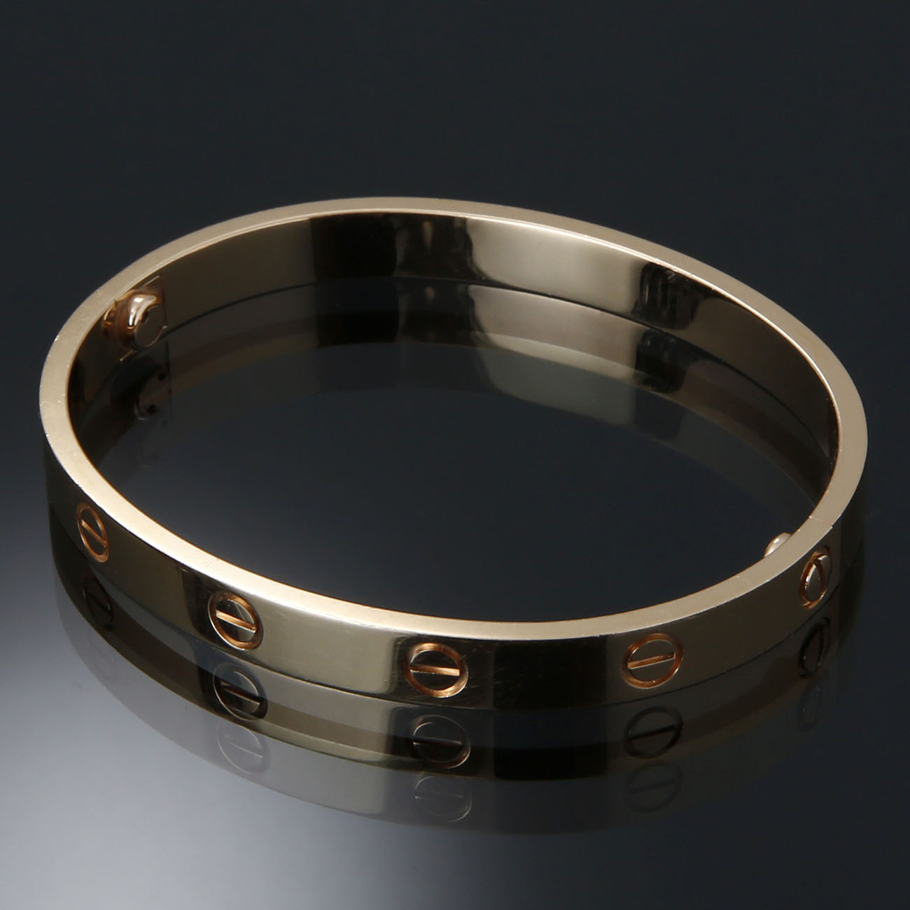 CARTIER(USED)까르띠에 러브 브레이슬릿 17#