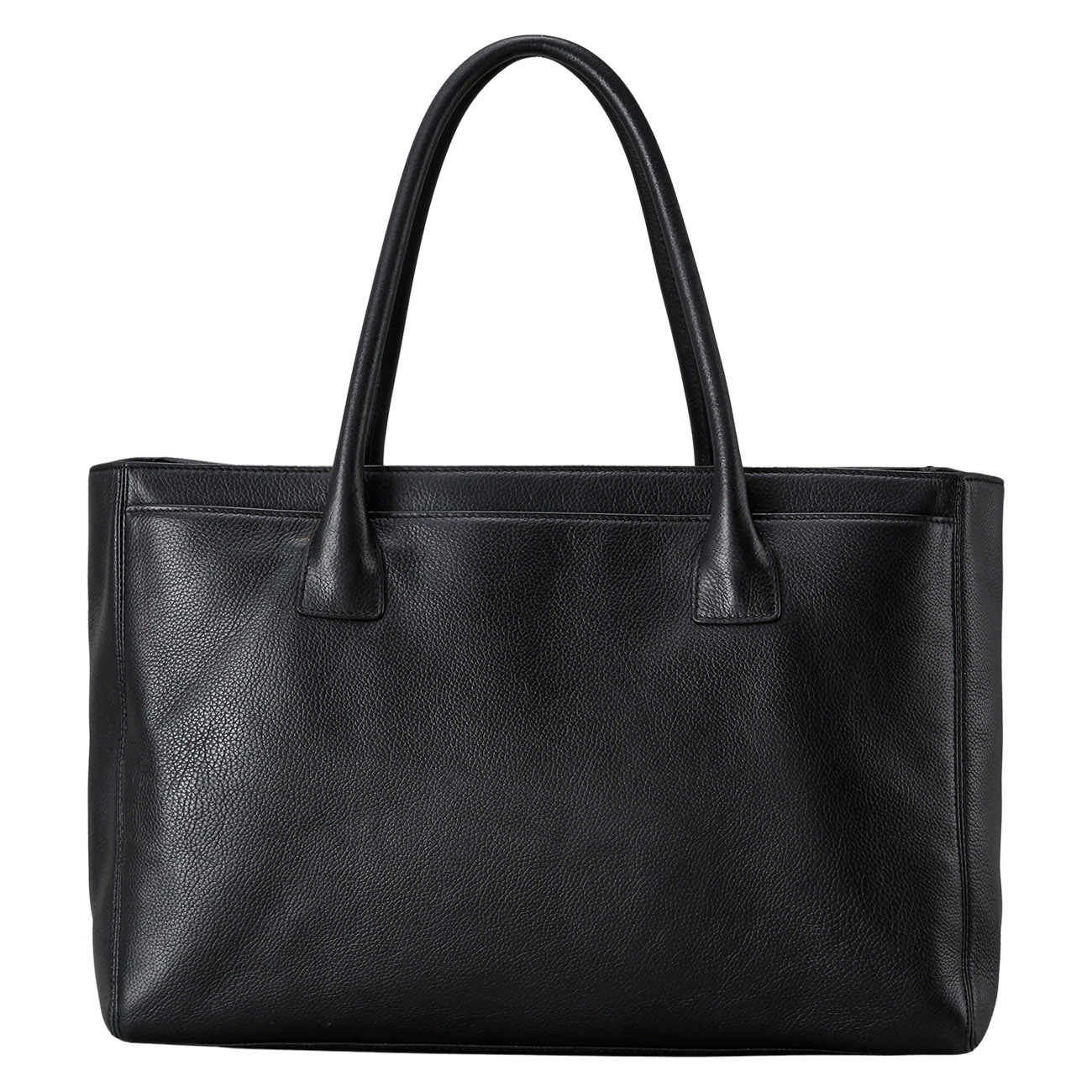 CHANEL(USED)샤넬 서프백 블랙 금장