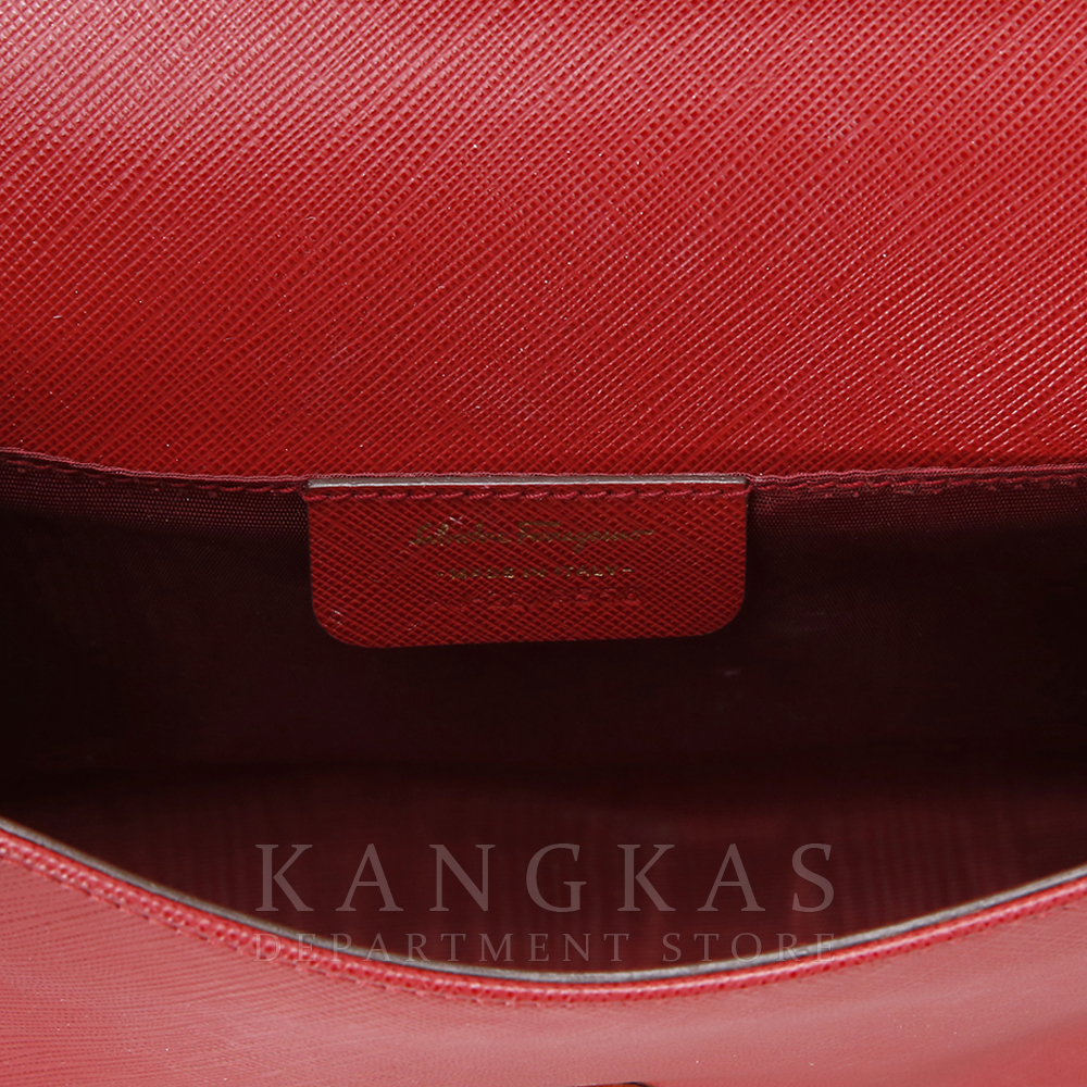 FERRAGAMO(USED) 페레가모 바라리본 체인 숄더백