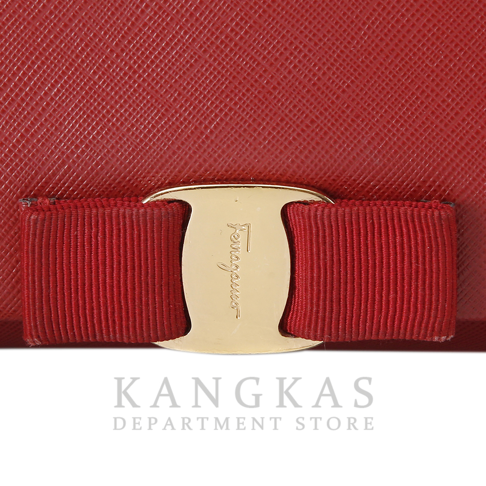 FERRAGAMO(USED) 페레가모 바라리본 체인 숄더백