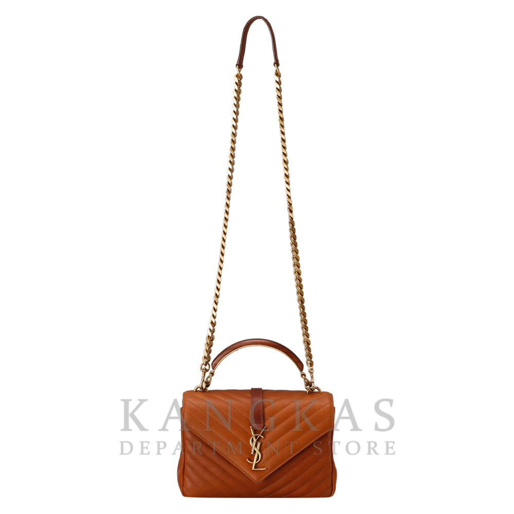 Yves Saint Laurent(USED)생로랑 컬리지 우드  탑핸들