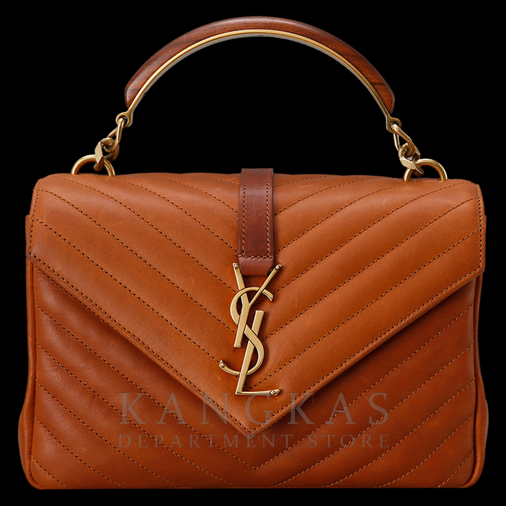 Yves Saint Laurent(USED)생로랑 컬리지 우드  탑핸들