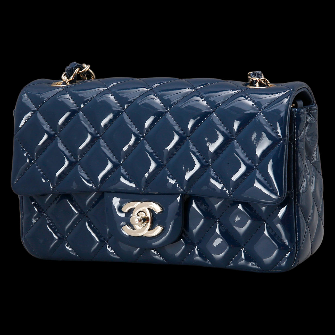 CHANEL(USED)샤넬 뉴미니  페이던트 체인 숄더백