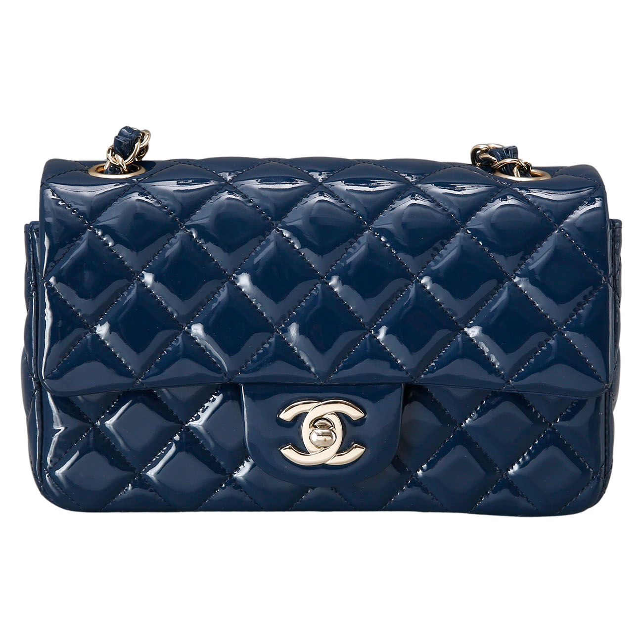 CHANEL(USED)샤넬 뉴미니  페이던트 체인 숄더백