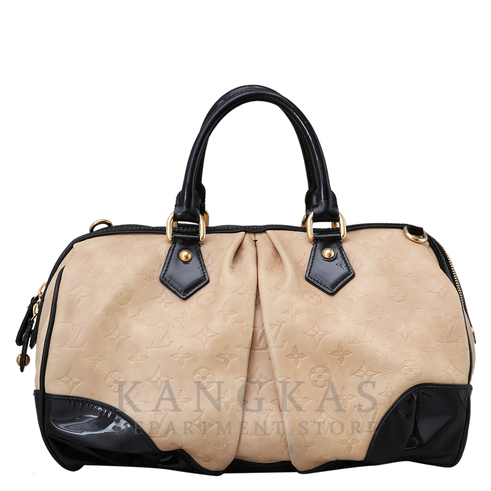 LOUIS VUITTON(USED)루이비통 베이지 레더 토트백