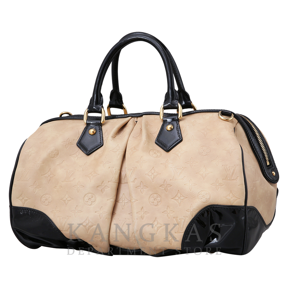 LOUIS VUITTON(USED)루이비통 베이지 레더 토트백