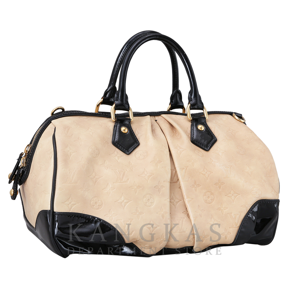 LOUIS VUITTON(USED)루이비통 베이지 레더 토트백