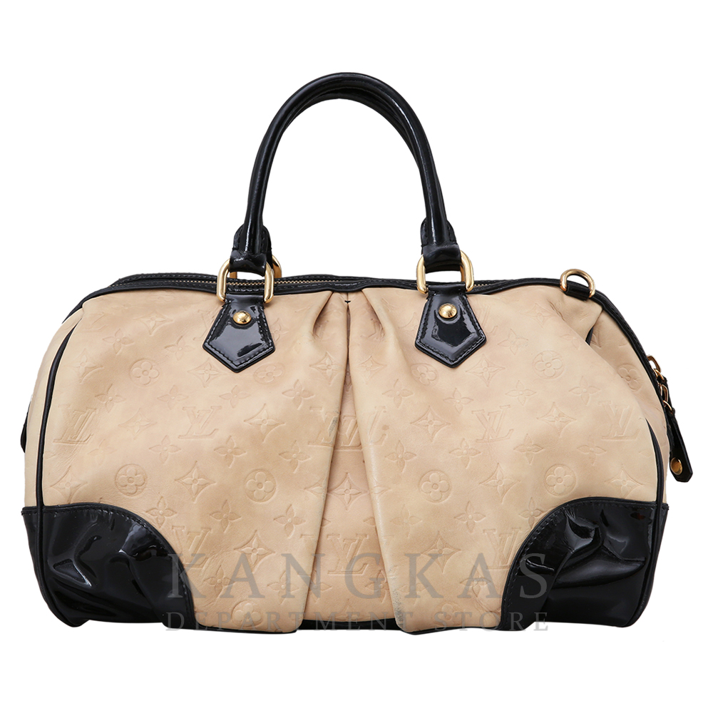 LOUIS VUITTON(USED)루이비통 베이지 레더 토트백