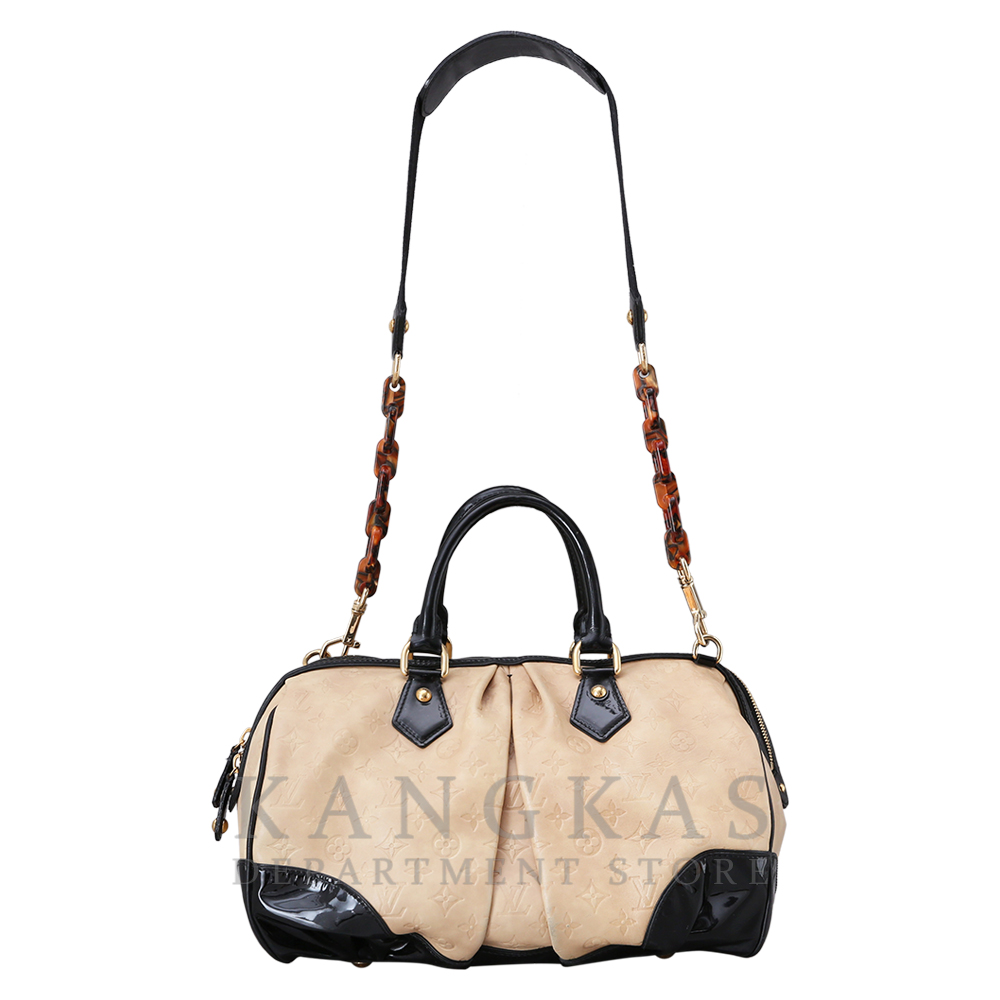 LOUIS VUITTON(USED)루이비통 베이지 레더 토트백