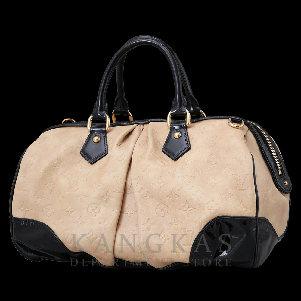 LOUIS VUITTON(USED)루이비통 베이지 레더 토트백