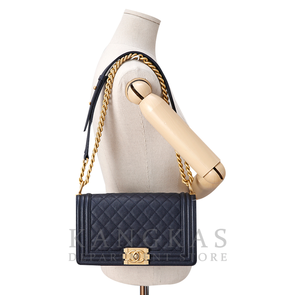 CHANEL(USED)샤넬  보이샤넬 미듐