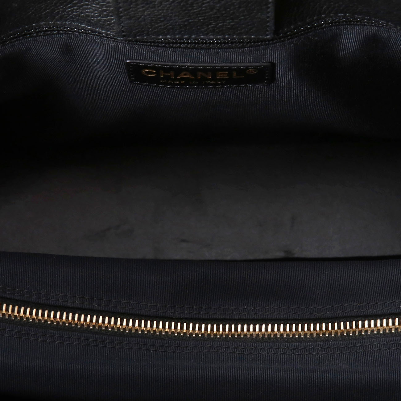 CHANEL(USED)샤넬 서프백 블랙 금장