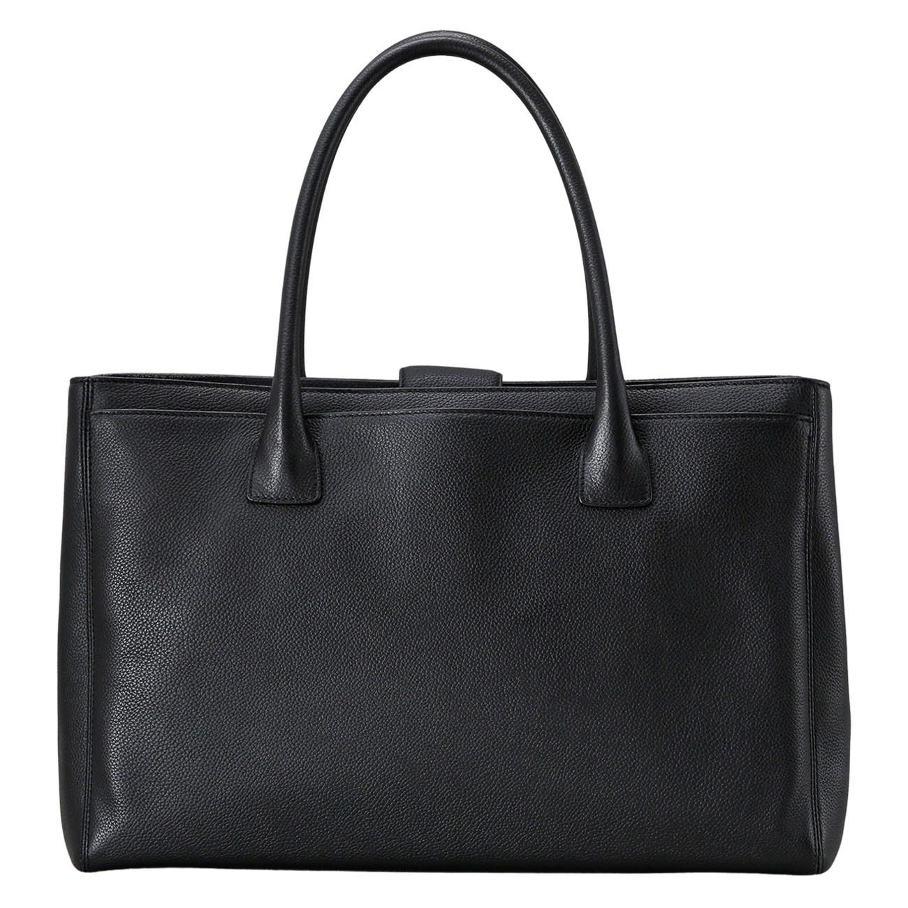 CHANEL(USED)샤넬 서프백 블랙 금장
