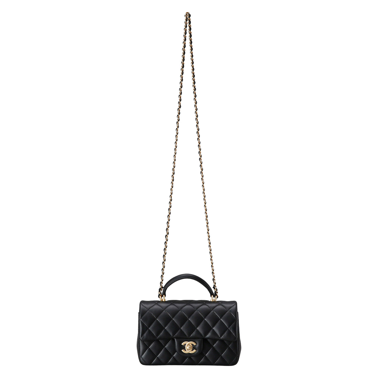 CHANEL(USED)샤넬 뉴미니 탑핸들 크로스백