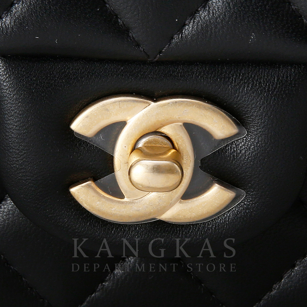 CHANEL(USED)샤넬 뉴미니 탑핸들 크로스백
